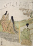 Katsukawa Shunsh?o / Tales of Ise: Narihira Watching Court Ladies of ?Osh?u Province / circa 1766