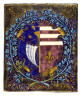 France (Limoges) / Armorial Plaque / c. 1600-1700