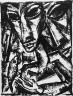 Max Burchartz / (man with fish) / circa 1919