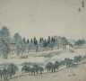 Zhang Hong / Views of the Zhi Garden in Jiangnan / Ming dynasty, 1627