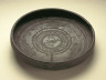 India, West Bengal, Chandraketugarh region (?) / Inscribed Dish with a Fish-and-Bird Pattern / 3rd-2nd century B.C.