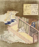 Kubo Shunman / Court Lovers Exchanging Poems / circa 1811