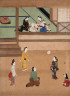 Attributed to Tosa Mitsuoki / Entertainment Quarter Scenes / 17th century