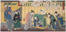 Utagawa Kunisada (Toyokuni III) / Floating World Genji in Six Versions / 1856