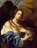 Simon Vouet / Virginia da Vezzo, the Artist's Wife, as the Magdalen / c. 1627