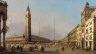 Canaletto (Giovanni Antonio Canal) / Piazza San Marco Looking South and West / 1763
