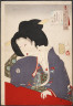 Tsukioka Yoshitoshi / Interesting: A Lady-in-Waiting of the Bunsei Period (1818-1830) / 3/1888