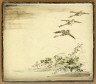 Ogata Kenzan / Plates of the Twelve Months (Eighth Lunar Month) / early 18th century