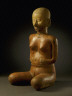 Mexico, Nayarit / Kneeling Female Figure / circa 200 B.C.-A.D. 500