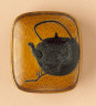 Shibata Zeshin / Box with Tea Kettle Design / 1850-1900