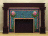 George Washington Maher / Fireplace Surround from the Patrick J. King House, Chicago / 1901