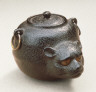 Mitsuhiro (Ohara) / Badger Teakettle / 19th Century