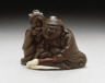 T?okoku (Suzuki) / Cleaning Daruma's Ears / 19th Century