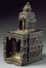 India, Bihar, Gaya District / Model of the Mahabodhi Temple / 11th century