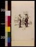 A. B Frost / Two men on board ship, one man holding two chairs / 1885?