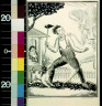 John T McCutcheon / Ghost appearing to farmer with hoe and dog / between 1900 and 1920