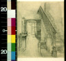 Alice Barber Stephens / Hallway and staircase / between 1870 and 1932