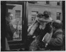 Arnold Genthe / Bernhardt, Sarah, in carriage in San Francisco after the earthquake and fire of 1906 / 1906 Apr