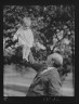 Arnold Genthe / Borglum, Gutzon, Mr., and child, outdoors / 1917 Aug. 18