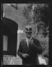 Arnold Genthe / Person wearing a mask made by W.T. Benda / 1925 Sept. 20