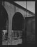 Arnold Genthe / Arched balcony in a courtyard, New Orleans / between 1920 and 1926