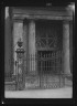 Arnold Genthe / Bank of Louisiana wrought iron fence, 344 Royal Street, New Orleans / between 1920 and 1926