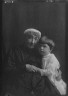 Arnold Genthe / Casserly, E., Mrs., and Master Michel Casserly, portrait photograph / 1909 Nov. 17