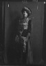 Arnold Genthe / London, Jack, Mrs., portrait photograph / 1911 Apr. 5