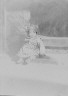 Arnold Genthe / Small child sitting on a doorstep, Chinatown, San Francisco / between 1896 and 1906