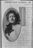 Arnold Genthe / Clipping from an article on photography, including an image by Arnold Genthe of a woman holding a kitten / between 1896 and 1942