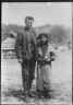 Arnold Genthe / Arnold Genthe and an Ainu woman / 1908