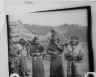 Arnold Genthe / Ainu woman standing outside in the middle of village / between 1908 and 1942; from a negative taken in 1908