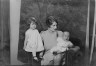 Arnold Genthe / Meenan, Mrs., and children, portrait photograph / 1927 Dec. 7