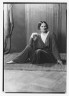 Arnold Genthe / Irma Duncan dancer, portrait photograph / 1930 Mar. 16