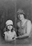 Arnold Genthe / Summer, M.H., Mrs., and daughter, portrait photograph / 1929 Apr. 6