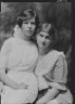 Arnold Genthe / Skinner, Cornelia Otis, Miss, and friend, portrait photograph / 1913 Sept. 4