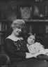 Arnold Genthe / Unidentified woman and child, possibly members of the Percy MacKaye family, portrait photograph / ca. 1913