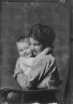 Arnold Genthe / Mehler, A.J., Mrs., and baby, portrait photograph / 1914 Nov. 5