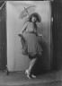 Arnold Genthe / Dolly sister, portrait photograph / 1916