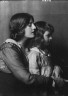 Arnold Genthe / Leo, Edgar, Mrs., and daughter, portrait photograph / 1916