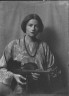 Arnold Genthe / Clark, Rebecca, Miss, portrait photograph / 1917 Nov. 29