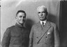 Arnold Genthe / Hartley, G.G., Mr., and unidentified man, portrait photograph / 1918 Apr. 15