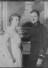 Arnold Genthe / Miller, Mr., and Miss Carnegie, portrait photograph / 1918 Dec. 11