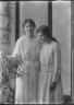 Arnold Genthe / Stoehr, Harris, Mrs., and daughter, portrait photograph / 1918 June 3