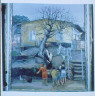 Unknown / Photograph of a painting of a mother and children with chickens and donkeys in front of a house / between 1906 and 1942