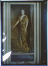 Arnold Genthe / Photograph of a painting of a woman standing and holding a walking stick or cane / between 1906 and 1942