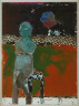 Joan Brown / Figure with Manuel's Sculpture / 1961