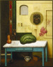 Gregory Gillespie / Still Life With Watermelon / 1986-1987