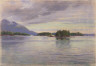 Theodore J.  Richardson / Near the Fiords. Silver and Gray. Evening / n.d.