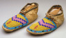 Nakoda (Gros Ventre/Assinaboine) / Pair of Moccasins / about 1890